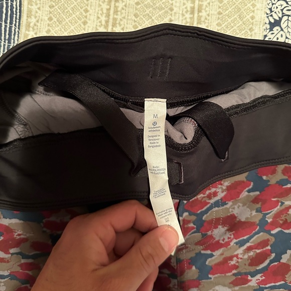 Lulu shorts. Worn once. Size medium. - Picture 2 of 2